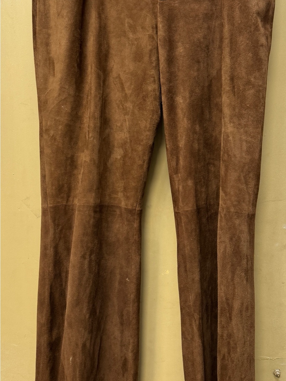 Lauren Ralph Lauren Chocolate Brown Corduroy Wide Leg Pants